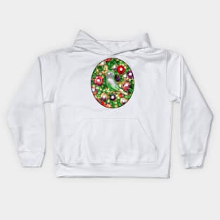 Bird and Flowers Kids Hoodie